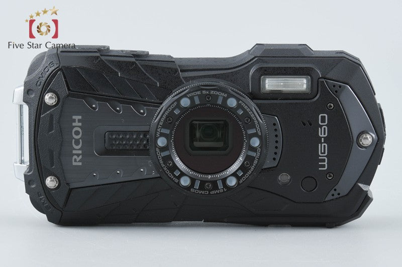 Ricoh Pentax WG-60 Black 16.0 MP Waterproof Action Camera