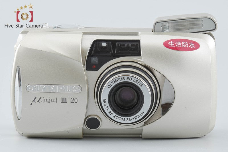 Olympus μ[mju:]-III 120 35mm Point & Shoot Film Camera