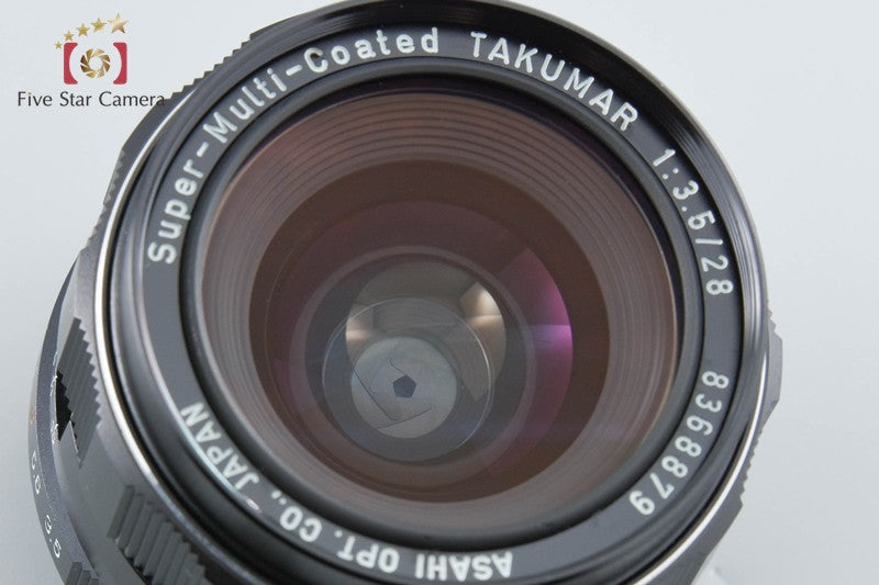 Pentax SMC TAKUMAR 28mm f/3.5 M42 Mount Lens