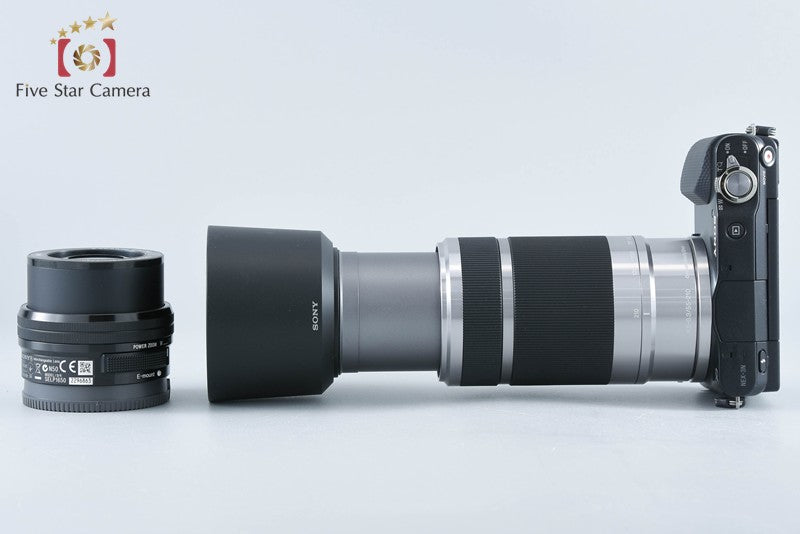 SONY α NEX-3N Black 16.1 MP 16-50 55-210 Lenses w/ Box [Japanese Language Only]
