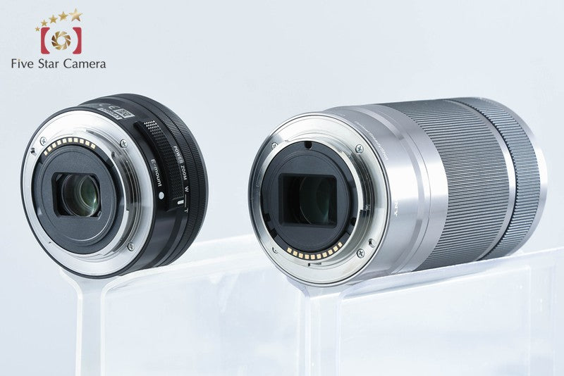 SONY α NEX-3N Black 16.1 MP 16-50 55-210 Lenses w/ Box [Japanese Language Only]