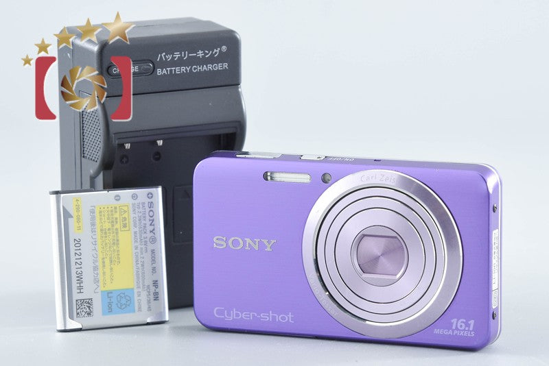 Sony Cyber-Shot DSC-W630 Violet 16.1 MP Digital Camera [Japanese Language Only]