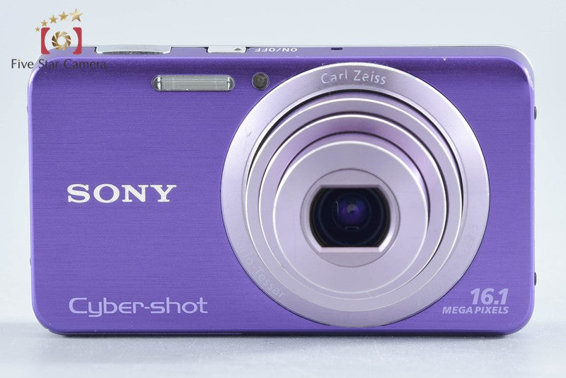 Sony Cyber-Shot DSC-W630 Violet 16.1 MP Digital Camera [Japanese Language Only]
