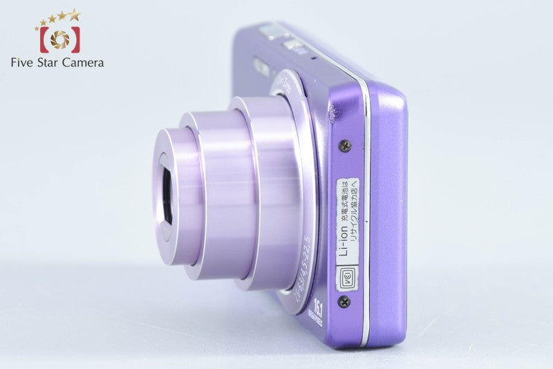 Sony Cyber-Shot DSC-W630 Violet 16.1 MP Digital Camera [Japanese Language Only]