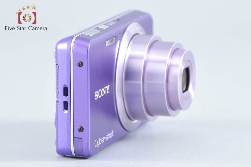 Sony Cyber-Shot DSC-W630 Violet 16.1 MP Digital Camera [Japanese Language Only]