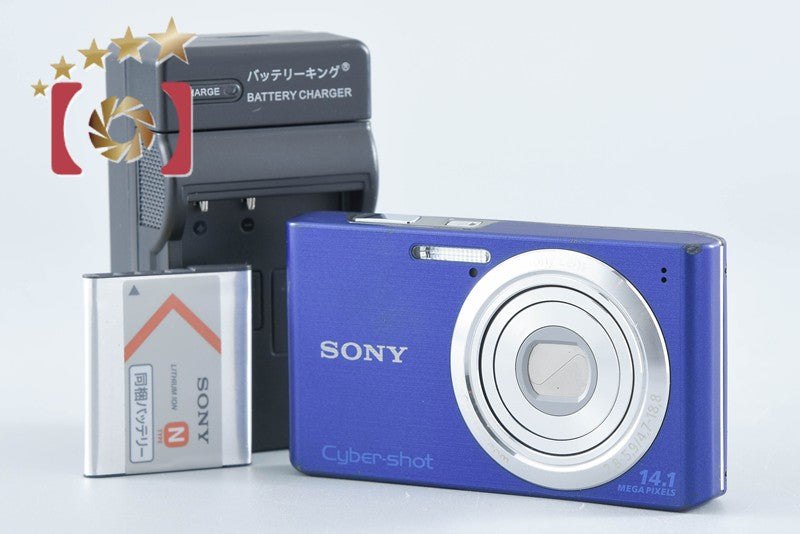 Sony Cyber-Shot DSC-W610 Blue 14.1 MP Digital Camera [Japanese Language Only]
