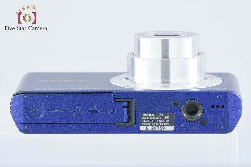 Sony Cyber-Shot DSC-W610 Blue 14.1 MP Digital Camera [Japanese Language Only]