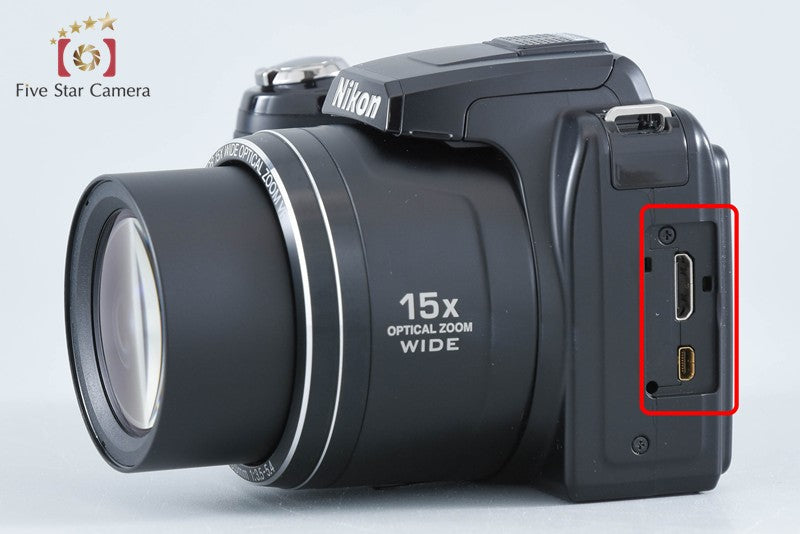 Nikon COOLPIX L110 Black 12.1 MP Digital Camera