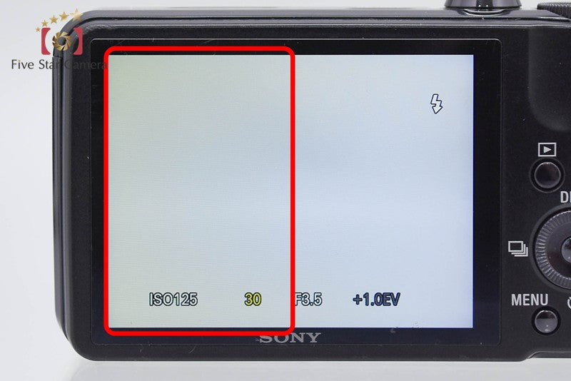 SONY Cyber-Shot DSC-HX7V Black 16.2 MP Digital Camera [Japanese Language Only]