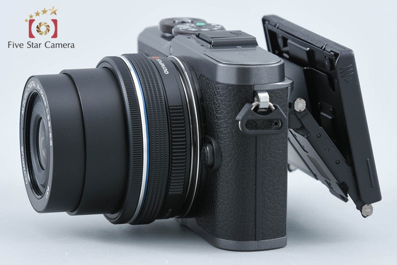 "Count 616" Olympus PEN E-PL10 Black 16.1 MP Digital Camera EZ 14-42 Lens