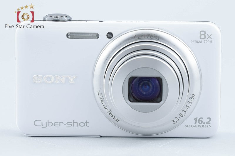 SONY Cyber-shot DSC-WX60 White 16.2 MP Digital Camera [Japanese Language Only]