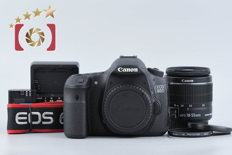 Canon EOS 60D 18.0 MP Digital SLR Camera 18-55 IS Lens
