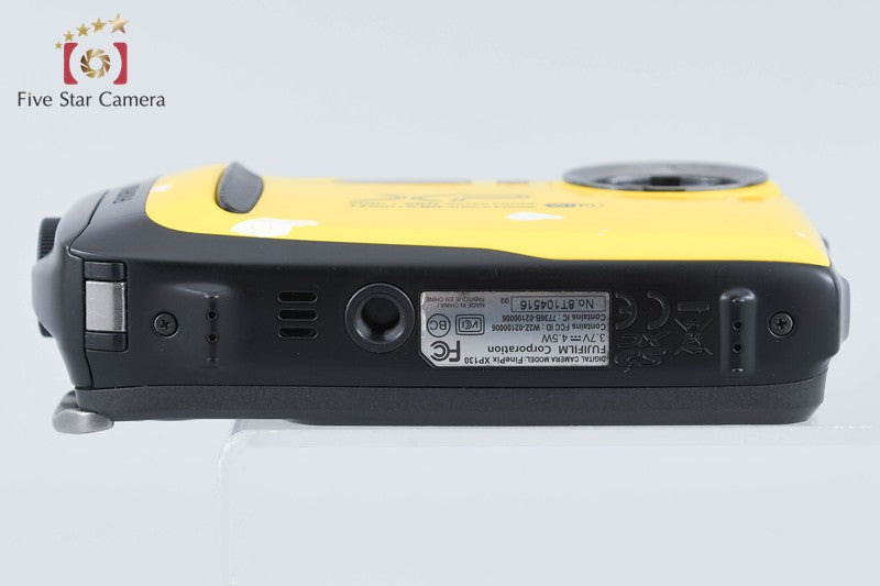 Fujifilm Finepix XP130 Yellow 16.4 MP Waterproof Action Camera