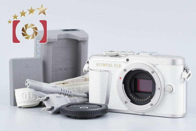 "Shutter count 1,998" Olympus E-PL9 White 16.1 MP Digital Mirrorless Camera Body