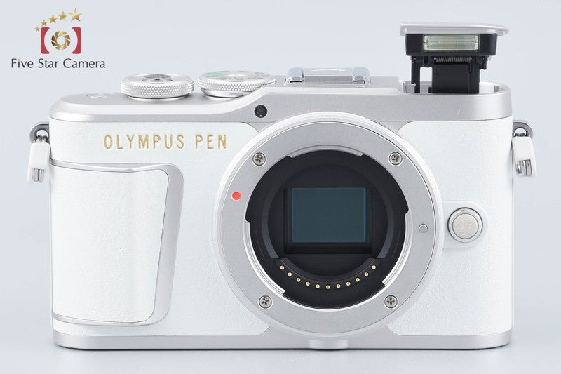 "Shutter count 1,998" Olympus E-PL9 White 16.1 MP Digital Mirrorless Camera Body