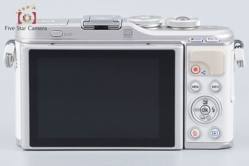 "Shutter count 1,998" Olympus E-PL9 White 16.1 MP Digital Mirrorless Camera Body