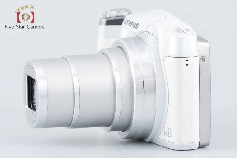Olympus Stylus SZ-16 White 16.0 MP Digital Camera w/ Box