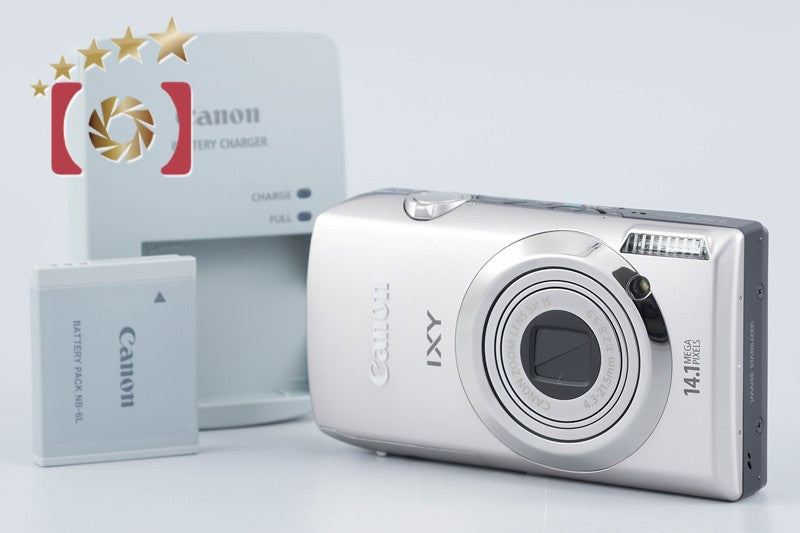 Canon IXY 10S Silver 14.1 MP Digital Camera