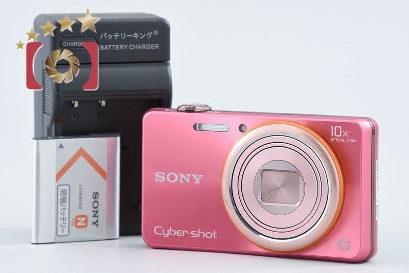 SONY Cyber-shot DSC-WX100 Pink 18.2 MP Digital Camera [Multiple Languages]
