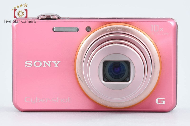 SONY Cyber-shot DSC-WX100 Pink 18.2 MP Digital Camera [Multiple Languages]
