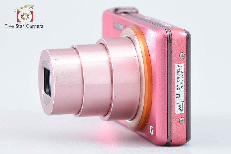 SONY Cyber-shot DSC-WX100 Pink 18.2 MP Digital Camera [Multiple Languages]