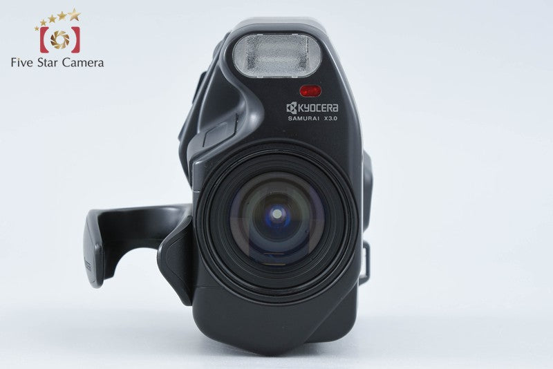 Kyocera Samurai X3.0 Black Point & Shoot Half Frame 35mm Film Camera
