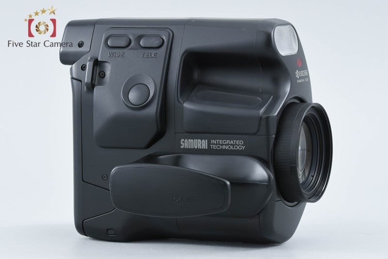 Kyocera Samurai X3.0 Black Point & Shoot Half Frame 35mm Film Camera