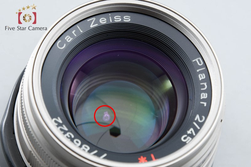 CONTAX Carl Zeiss Planar 45mm f/2 T* for G1 / G2