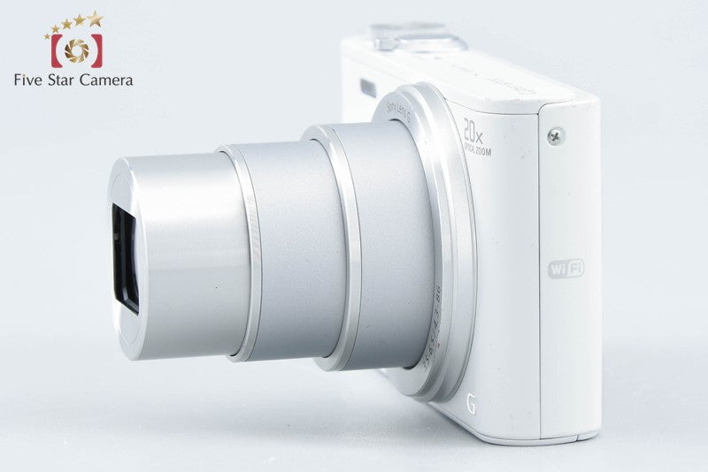 SONY Cyber-shot DSC-WX300 White 18.2 MP Digital Camera [Multiple Languages]