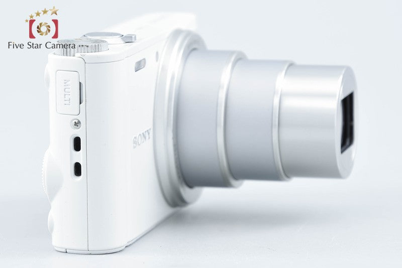 SONY Cyber-shot DSC-WX300 White 18.2 MP Digital Camera [Multiple Languages]
