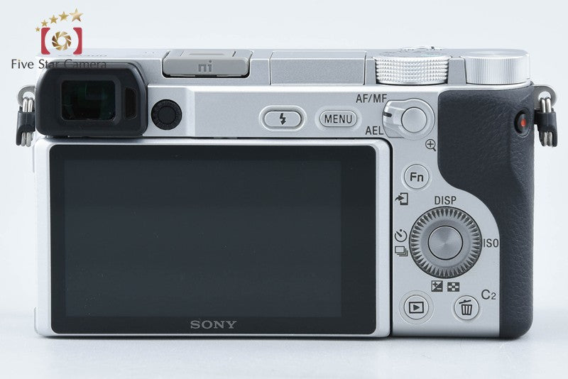 Sony Alpha α6400 ILCE-6400 Silver 24.2 MP 16-50 Lens [Multiple Languages]