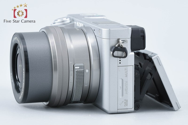 Sony Alpha α6400 ILCE-6400 Silver 24.2 MP 16-50 Lens [Multiple Languages]