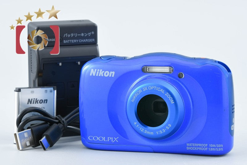 Nikon COOLPIX W150 Blue 13.2 MP Digital Camera