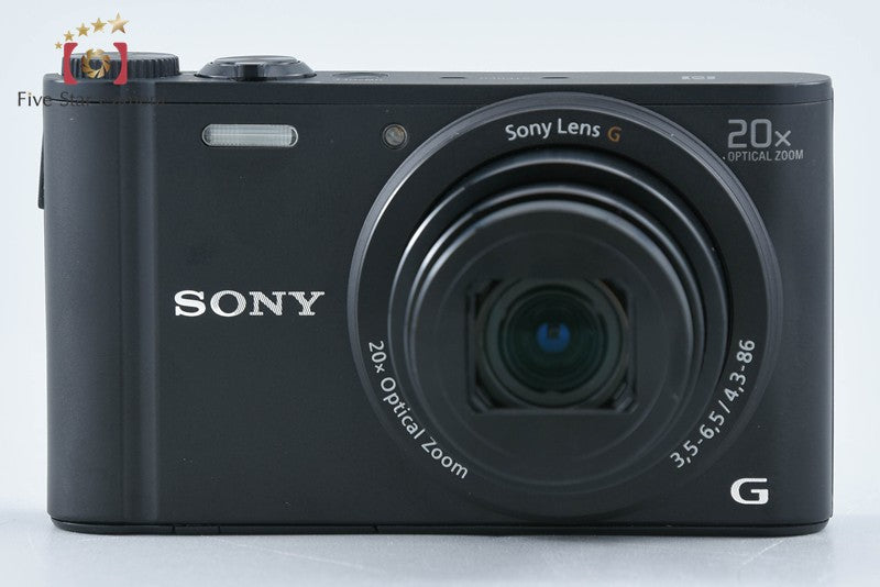 Sony Cyber-Shot DSC-WX350 Black 18.2 MP Digital Camera [Multiple Languages]