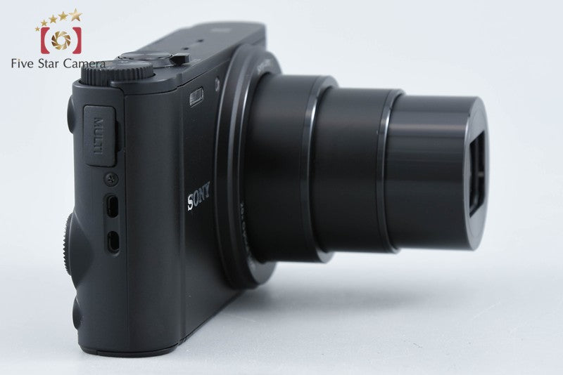 Sony Cyber-Shot DSC-WX350 Black 18.2 MP Digital Camera [Multiple Languages]