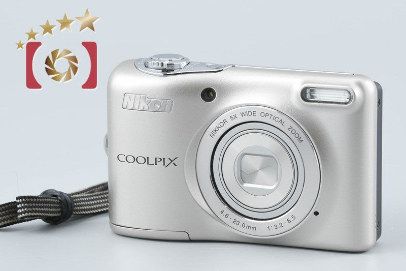 Nikon COOLPIX L30 Silver 20.0 MP Digital Camera