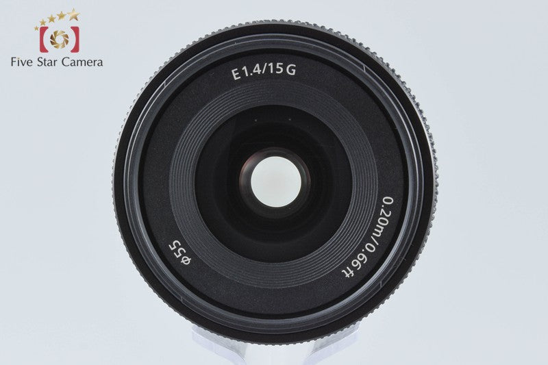 SONY E 15mm f/1.4 G SEL15F14G