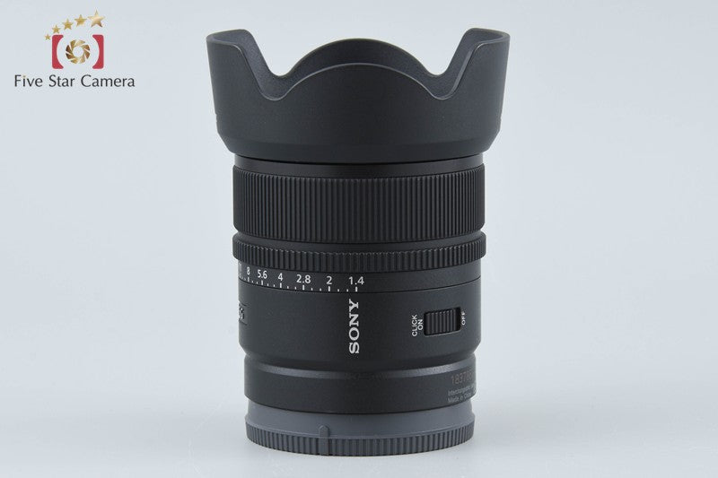 SONY E 15mm f/1.4 G SEL15F14G