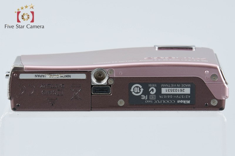 Nikon COOLPIX S60 Royal Pink 10.0 MP Digital Camera