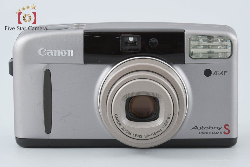 Canon Autoboy S PANORAMA Greige Titanium 35mm Point & Shoot Film Camera