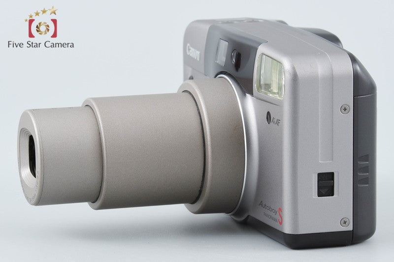 Canon Autoboy S PANORAMA Greige Titanium 35mm Point & Shoot Film Camera