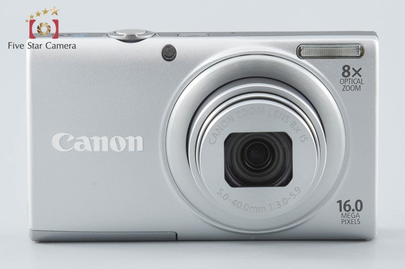 Canon PowerShot A4000 IS Silver 16.0 MP Digital Camera