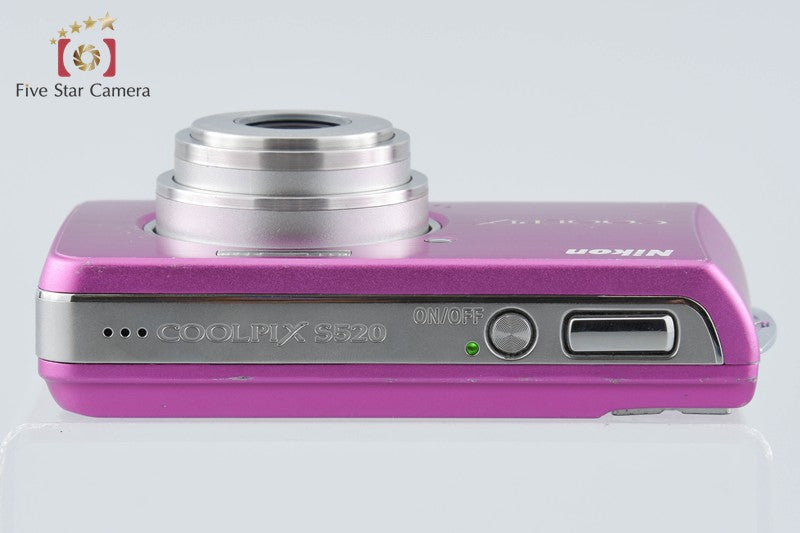 Nikon COOLPIX S520 Magenta 8.0 MP Digital Camera