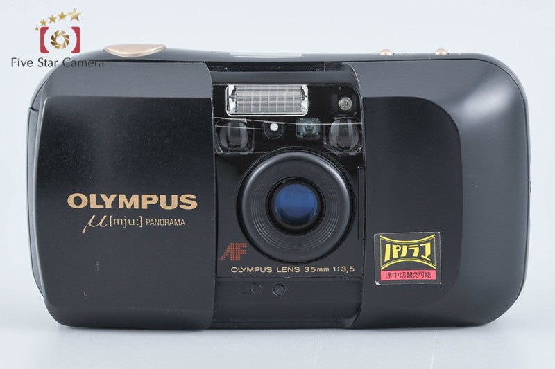 Olympus μ[mju:] PANORAMA 35mm Point & Shoot Film Camera