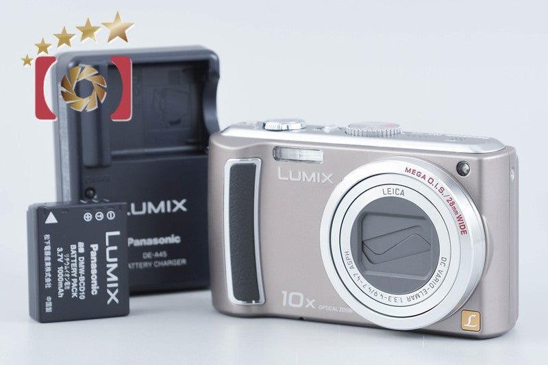 Panasonic LUMIX DMC-TZ5 Brown 9.1 MP Digital Camera [Japanese Language Only]
