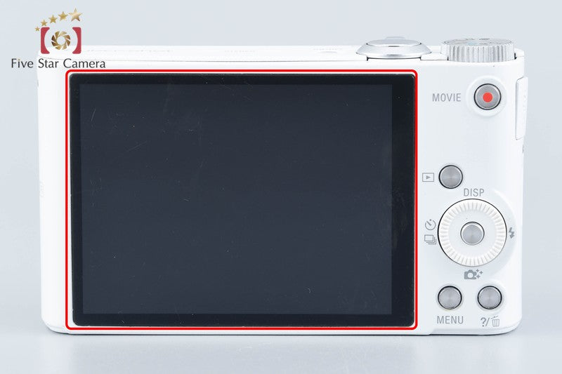 SONY Cyber-shot DSC-WX300 White 18.2 MP Digital Camera [Multiple Languages]