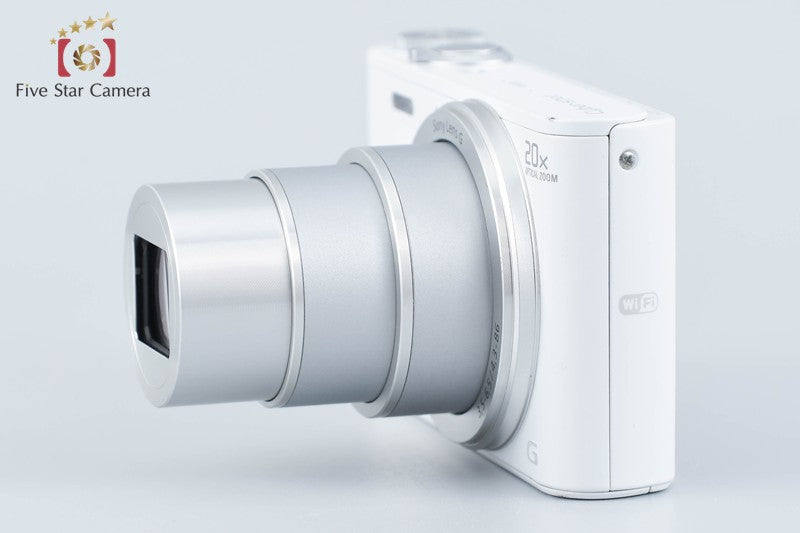 SONY Cyber-shot DSC-WX300 White 18.2 MP Digital Camera [Multiple Languages]