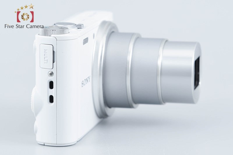 SONY Cyber-shot DSC-WX300 White 18.2 MP Digital Camera [Multiple Languages]
