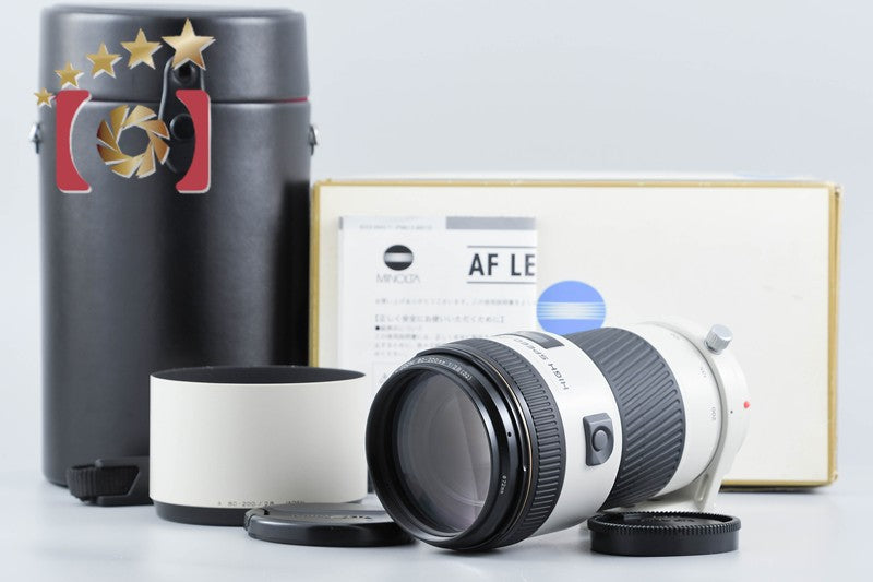 Minolta HIGH SPEED AF APO TELE ZOOM 80-200mm f/2.8 G w/ Box