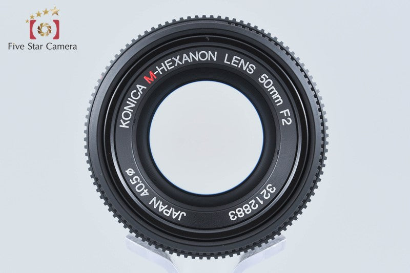 Konica M-HEXANON 50mm f/2 Leica M Mount Lens